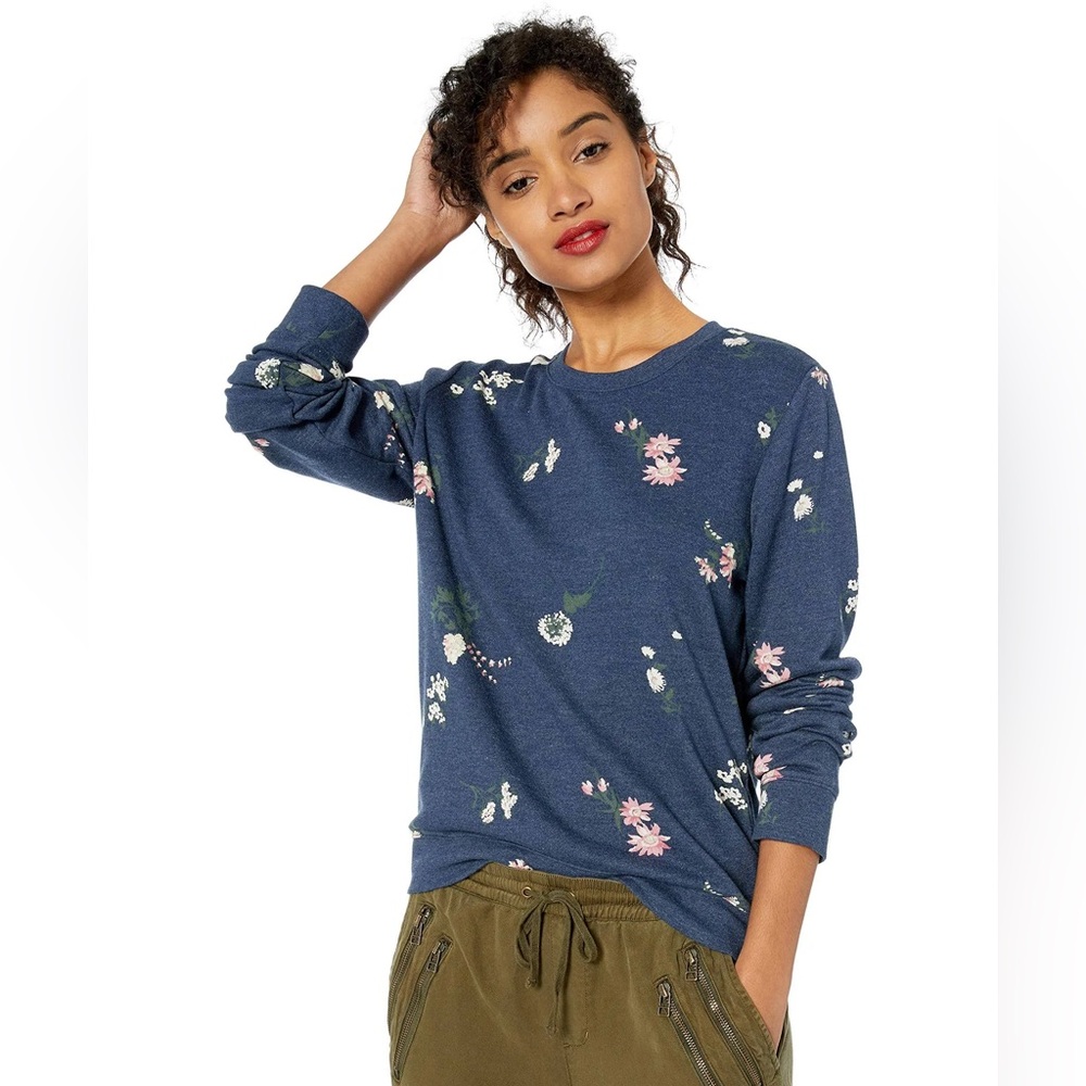 Lucky Brand Floral Sweatshirt
